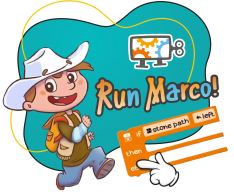 Run Marco - Школа программирования для детей, компьютерные курсы для школьников, начинающих и подростков - KIBERone г. Клин