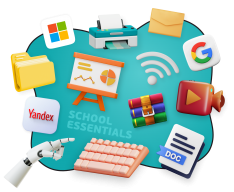 Цифровая база для школьника - КИБЕРшкола программирования для детей, компьютерные курсы для школьников, начинающих и подростков - KIBERone г. Клин