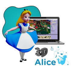 Alice 3d - КИБЕРшкола программирования для детей, компьютерные курсы для школьников, начинающих и подростков - KIBERone г. Клин