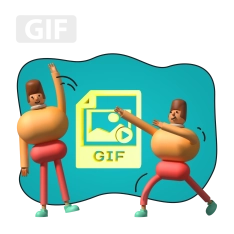 Gif-анимация - КИБЕРшкола программирования для детей, компьютерные курсы для школьников, начинающих и подростков - KIBERone г. Клин