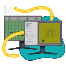 Исполнители чертежник и черепашка - КИБЕРшкола программирования для детей, компьютерные курсы для школьников, начинающих и подростков - KIBERone г. Клин