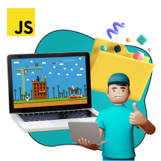 Программирование на JavaScript. Учимся создавать игры! - КИБЕРшкола программирования для детей, компьютерные курсы для школьников, начинающих и подростков - KIBERone г. Клин